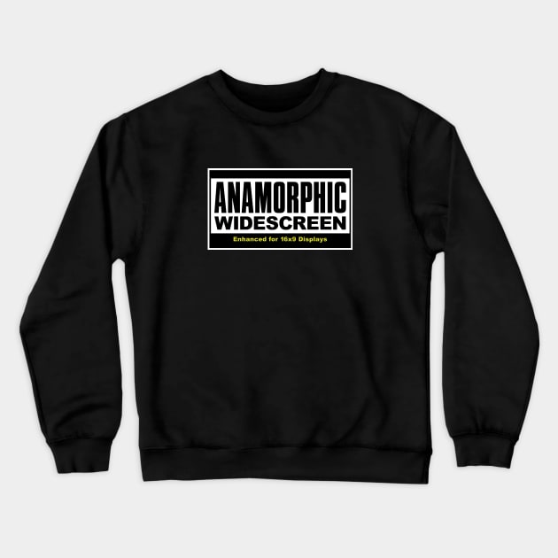 Anamorphic Widescreen Crewneck Sweatshirt by TheDigitalBits